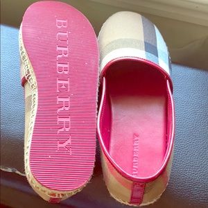 Kids Burberry Moccasins